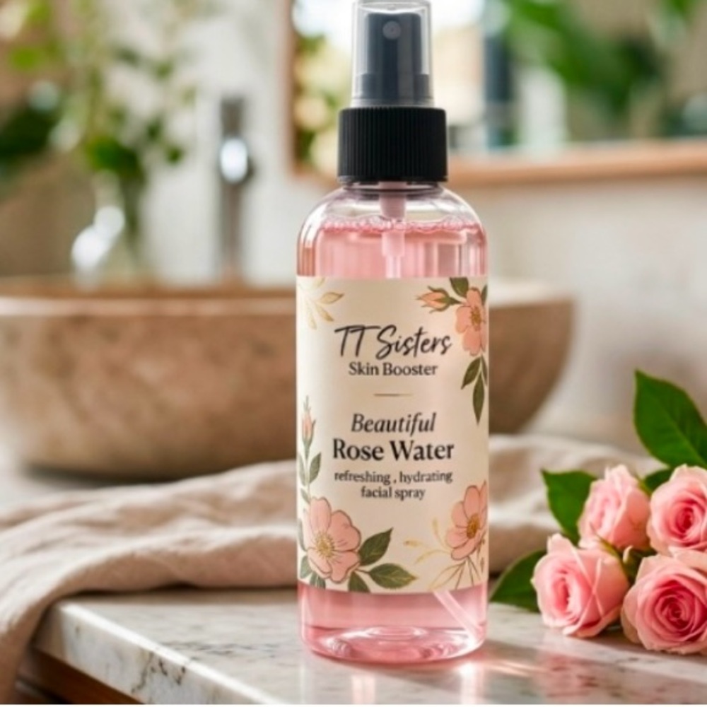 Beautiful Rose Water Facial Spray – Pink